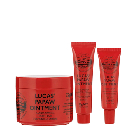 Kem Đu Đủ Lucas' Papaw Ointment - Dưỡng Da Đa Năng (15g, 25g, 75g) Ch  ữa Bỏng, Nứt Môi, phù hợp Cho Trẻ Nhỏ