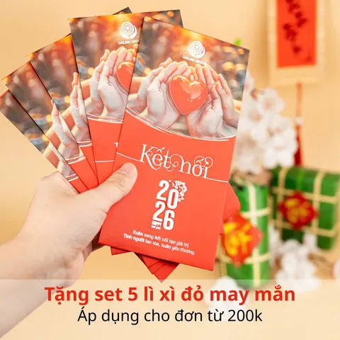 Lì xì đỏ đón tết 2026 [quà tặng đơn 200k]
