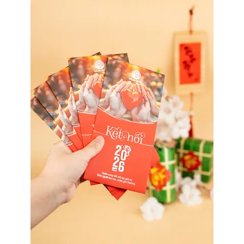Lì xì đỏ đón tết 2026 [quà tặng đơn 200k]