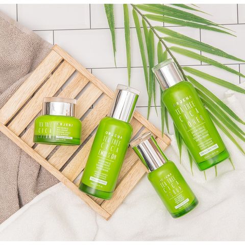 Serum Orjena Chiết Xuất Tràm Trà Rau Má  45ML Hỗ Trợ Giảm Mụn, Cấp Ẩm, Dịu Da Mẩn Đỏ Nhạy Cảm Phục Hồi Da Tổn Thương