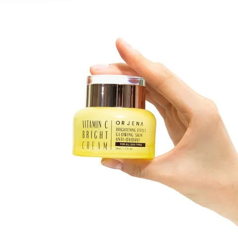 Kem Dưỡng Orjena Chiết Xuất Vitamin C  50ML Giúp Làm Sáng Da Làm Đều Màu Da Cấp Ẩm sâu cho làn da mịn màng căng mướt