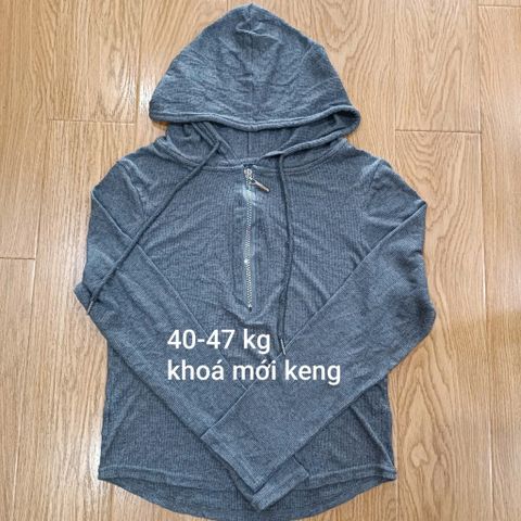 (2HAND) Áo nỉ có mũ, áo thun nữ có mũ, áo hoodie