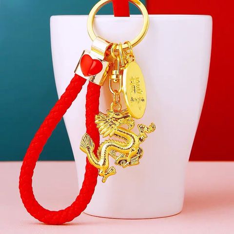 Móc khóa rồng vàng, móc khóa 12 con giáp