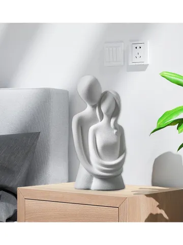 Tượng trang trí cặp đôi, decor tủ kệ tivi, giá sách, bàn trang điểm