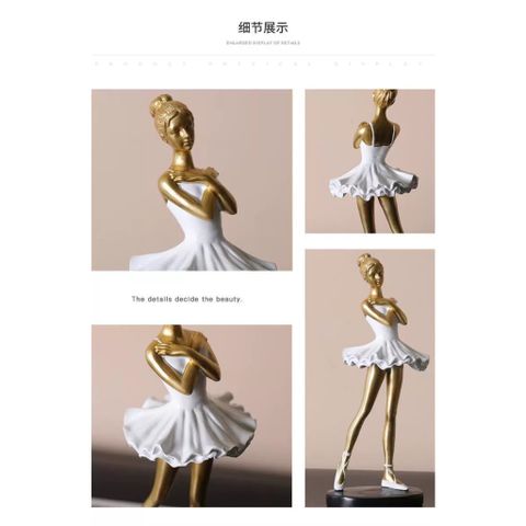 Tượng thiếu nữ múa bale trang trí nhà cửa