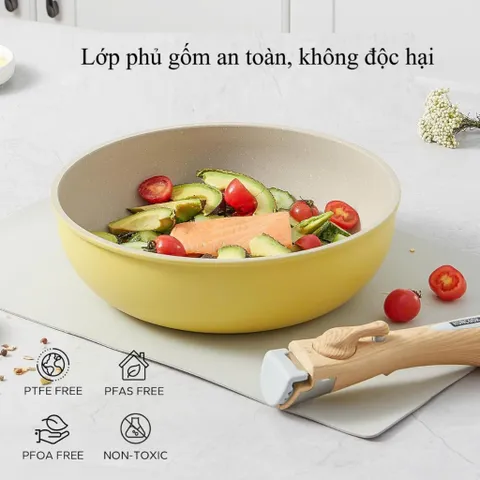 Chảo không quai sâu lòng