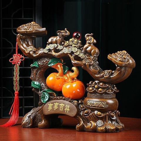 Tượng trang trí nhà cửa gậy như ý