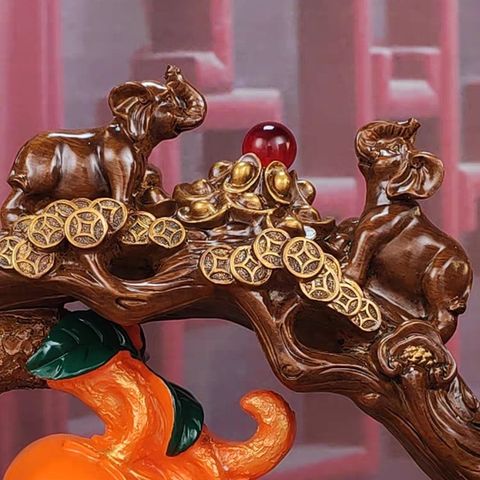 Tượng trang trí nhà cửa gậy như ý