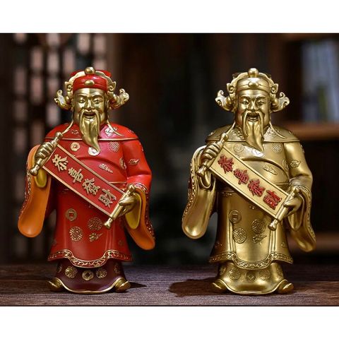 Tượng Thần Tài Phong Thủy, Tượng Hình Thần Tài Chiêu Tài Lộc, May Mắn