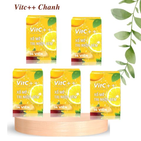 Xổ Vitc++ Nhờn Đêm Chính Hãng Tinh Chất Chanh Thiên Nhiên