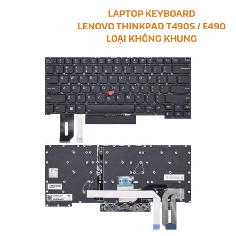 Bàn Phím Laptop Lenovo Thinkpad Edge T490S E490 , T14S Gen 1 2 Loại Không Khung