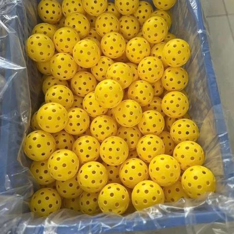 Bóng Pickleball 40 lỗ phù hợp tập luyện ngoài trời hàng chất lượng cao