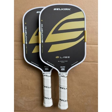 Vợt Pickleball Selkirk Boomstik Regal Limited 16mm (Đen -Vàng kim)