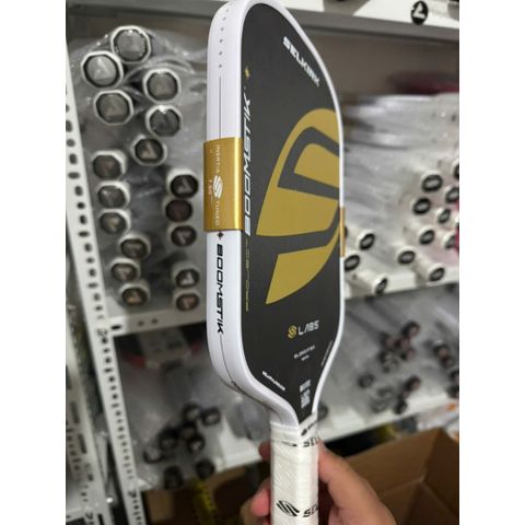 Vợt Pickleball Selkirk Boomstik Regal Limited 16mm (Đen -Vàng kim)