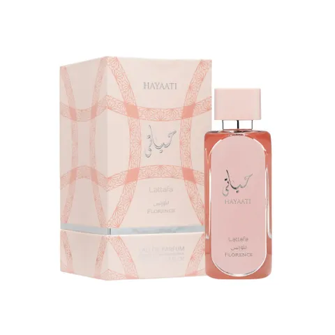 Nước Hoa Nữ Lattafa Hayaati Florence EDP 100ml – Hương Hoa Trái Cây Thanh Lịch, Lưu Hương Tốt