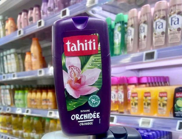 Ngẫu nhiên Sữa Tắm Tahiti Shower Gel – Hương Hoa Lan / Chanh / Xoài – Dưỡng Ẩm Dịu Nhẹ – Hàng Pháp