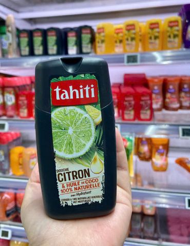 Ngẫu nhiên Sữa Tắm Tahiti Shower Gel – Hương Hoa Lan / Chanh / Xoài – Dưỡng Ẩm Dịu Nhẹ – Hàng Pháp