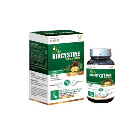(Chính hãng) Combo Bổ Sung Sắt Và Biotin [TPBVSK S3 Hydroxyde Polymaltose + Ado Biocystine]_2 Hộp