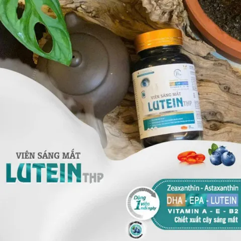 (Chính hãng) Viên Uống Sáng Mắt, Cải Thiện Thị Lực [TPBVSK Lutein THP] - H/ 30 viên