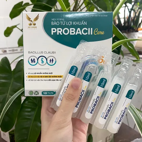 (Chính hãng) Combo 2 Hộp Men Vi Sinh  6 Tỷ Lợi Khuẩn  [TPBVSK Probacii Care] - 2Hx10 ốngx10ml