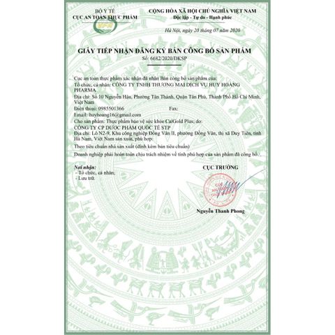 (Chính hãng) Bổ sung Vitamin K2D3, Canxi hữu cơ [TPBVSK Calgold Plus VÀNG] - H/20 ống