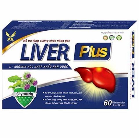 (Chính hãng) Hỗ trợ tăng cường chức năng gan, giải độc gan  [TPBVSK Liver Plus] - H/60 viên