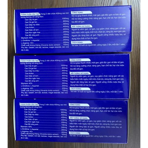 (Chính hãng) Hỗ trợ tăng cường chức năng gan, giải độc gan  [TPBVSK Liver Plus] - H/60 viên