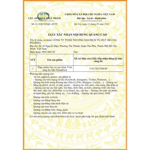 (Chính hãng) Viên uống hỗ trợ cải thiện làn da [ TPBVSK Ado Glutathion]  - H/30 viên