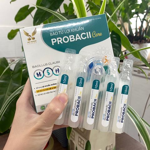 (Chính hãng) Men vi sinh  6 tỷ lợi khuẩn  [TPBVSK Probacii Care]  - H/ 10 ống x10ml