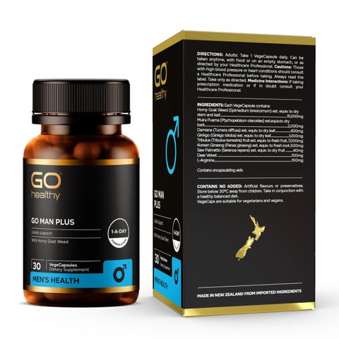 Viên uống Go Man nhập khẩu chính hãng New Zealand 