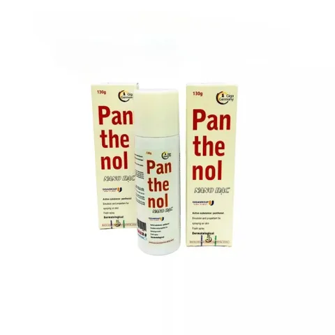 Panthenol Nano Bạc Dạng Xịt Bọt Giảm Rát, Giảm Ứng Đỏ, Làm Mềm Da & Hỗ Trợ Lành Thương 130g