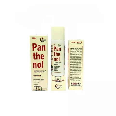 Panthenol Nano Bạc Dạng Xịt Bọt Giảm Rát, Giảm Ứng Đỏ, Làm Mềm Da & Hỗ Trợ Lành Thương 130g