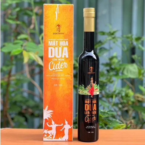 Mật hoa dừa lên men organic Sokfarm 375ml 627344