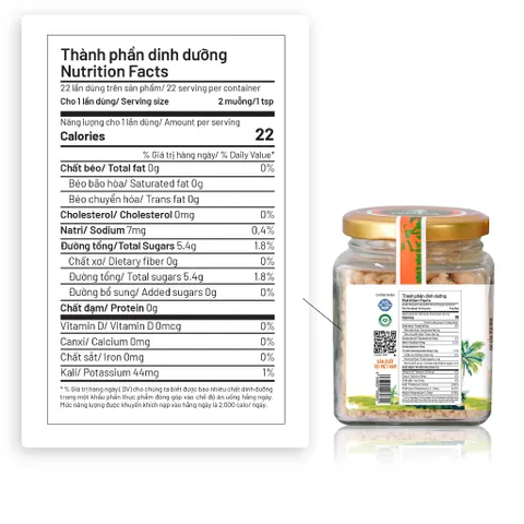 Đường hoa dừa hữu cơ Organic Sokfarm 150g 627352