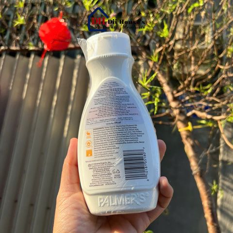 [Nhập khẩu] Sữa dưỡng thể bơ hạt mỡ Palmer's Raw Shea Nourish Daily Body Lotion 250ml.
