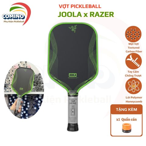 Vợt Pickleball Razer Gen 4 Pro,bề mặt vợt carbon nhám lỳ , dày 16 mm