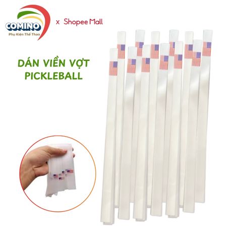 Dán Viền Bảo Vệ Vợt Pickleball trong suốt chống trầy xước, phù hợp cả vợt 14mm và16mm