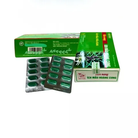 Ích Mẫu Hoàng Cung Tâm Việt - Viên Uống Hỗ Trợ Điều Kinh, Giảm Đau Bụng Kinh, Bổ Huyết - Hộp 30 Viên