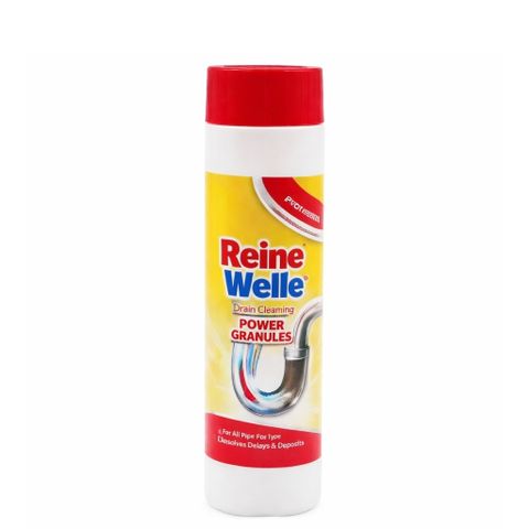 Bột thông cống Reine Welle 600g, hạt tẩy đường ống bồn rửa tan mỡ tóc cặn bẩn, hàng nhập Đức