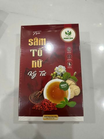 Trà sâm tố nữ kỷ tử 7 vị  Giảm Nám, Tàn Nhang, Đẹp Da, Cân Bằng Nội Tiết Tố