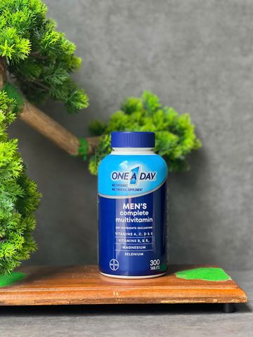 Vitamin Tổng Hợp One A Day Men Dành Cho Nam Dưới 50 Tuổi - 300 Viên Bổ Sung Tăng Cường Năng Lượng Và Sức Khỏe Miễn Dịch