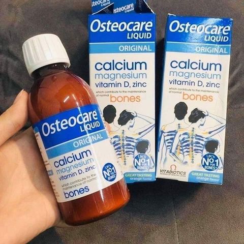Canxi dạng nước Osteocare Liquid Vitabiotics 200ml của Anh