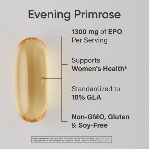 Viên Uống Dầu Hạt Anh Thảo Evening Primrose Sports Research USA Hỗ Trợ Sức Khoẻ Phụ Nữ - YoungFit