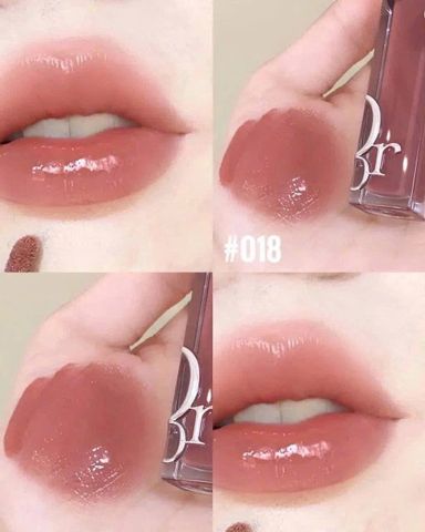 Son Dior 018 Lip Maximizer Intense Spice ( tách set ko vỏ giấy) - Son Dưỡng Mềm Mịn Màu Hồng Nhạt Không Vỏ Hộp, Trang Điểm Thời Thượng