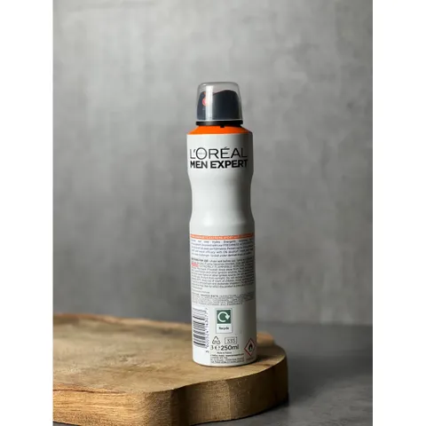 Xịt khử mùi L'Oréal Paris Men Expert Hydra Energetic Extreme Sport Anti-Perspirant 72H hàng Úc