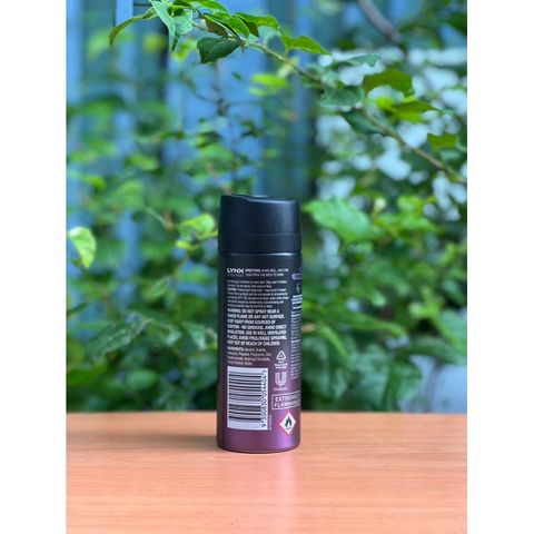 Xịt khử mùi LYNX - LYNY Black frozen Pear & Cedarwood scent 72h anti sweat - LYNX Black night 165ml 628956