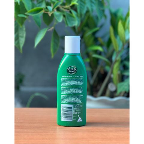 Thanh lý date 2/26 Dầu gội Selsun green daily use anti dandruff shampoo Úc 200ml