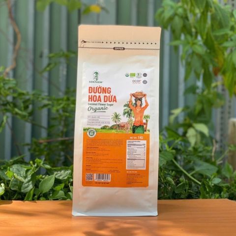 Đường hoa dừa organic Sokfarm 1kg 629037
