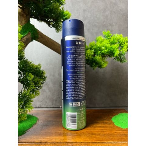 Xịt khử mùi Nivea Men Fresh Sensation 72H Anti-Perspirant