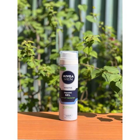 Gel cạo râu Nivea shaving gel, shaving foam 200ml 629086